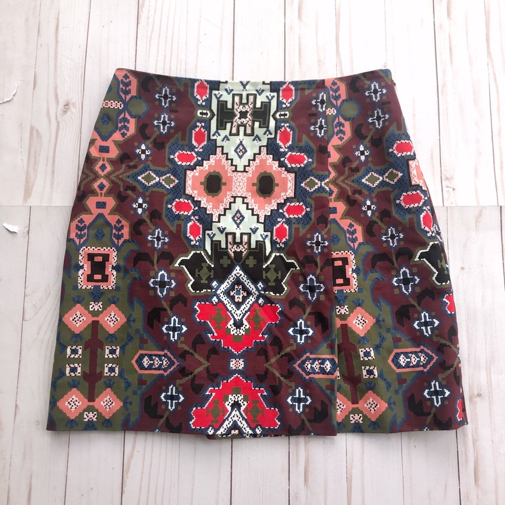 Kate Spade Saturday mini skirt Aztec print